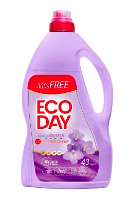 Гель Oniks Eco Day для прання 4.3 кг універсальний Фіалка